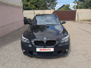 2009 BMW 5 серии 530d V (E60/E61) Рестайлинг, чёрный, 2000000 рублей, вид 2