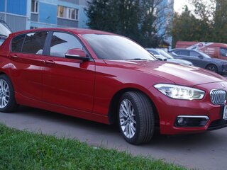 2015 BMW 1 серии 118i II (F20/F21) Рестайлинг, красный, 1209000 рублей, вид 4
