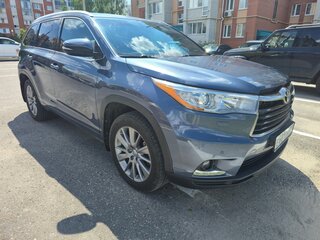 2015 Toyota Highlander III (XU50), синий, 2600000 рублей, вид 2