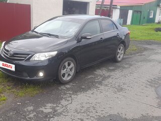 2011 Toyota Corolla X (E140, E150) Рестайлинг, чёрный, 1160000 рублей, вид 1