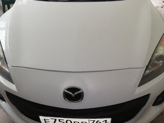 2013 Mazda 3 II (BL) Рестайлинг, белый, 870000 рублей, вид 1
