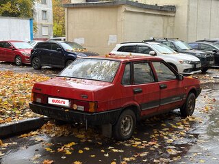 1994 Lada (ВАЗ) 21099, красный, 90000 рублей, вид 3