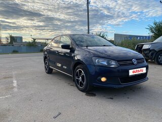 2012 Volkswagen Polo V, синий, 600000 рублей, вид 3