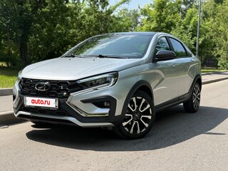 2025 Lada (ВАЗ) Vesta Cross I Рестайлинг (NG), серебристый, 1827555 рублей, вид 1