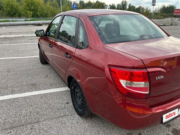 2016 Lada (ВАЗ) Granta I, пурпурный, 470000 рублей - вид 15