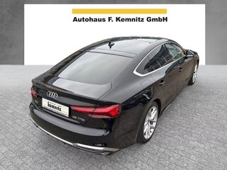 2024 Audi A5 Sportback 35 TFSI II (F5) Рестайлинг, чёрный, 3264634 рублей, вид 5