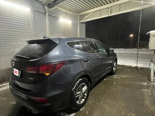 2018 Hyundai Santa Fe III Рестайлинг, синий, 1850000 рублей, вид 5