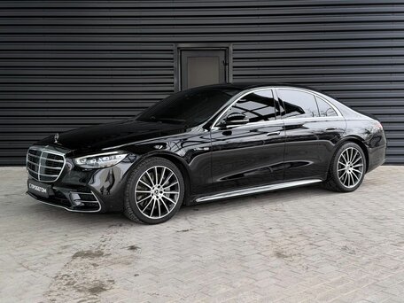 2021 Mercedes-Benz S-Класс 400 d 4MATIC VII (W223), чёрный, 8300000 рублей, вид 1