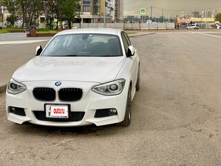 2013 BMW 1 серии 116i II (F20/F21), белый, 1150000 рублей, вид 4