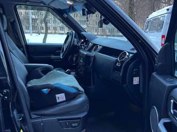 2009 Land Rover Discovery III, чёрный, 1700000 рублей - вид 6