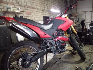 2018 Bars YQ250GY-18V, красный, 110000 рублей, вид 2