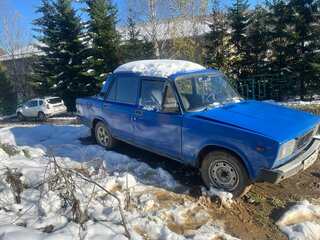 1995 Lada (ВАЗ) 2105, синий, 55000 рублей, вид 1