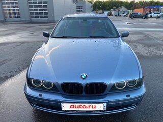 2001 BMW 5 серии 525i IV (E39) Рестайлинг, голубой, 800000 рублей, вид 2