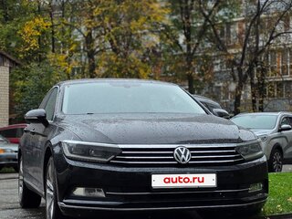 2016 Volkswagen Passat B8, чёрный, 1590000 рублей, вид 3