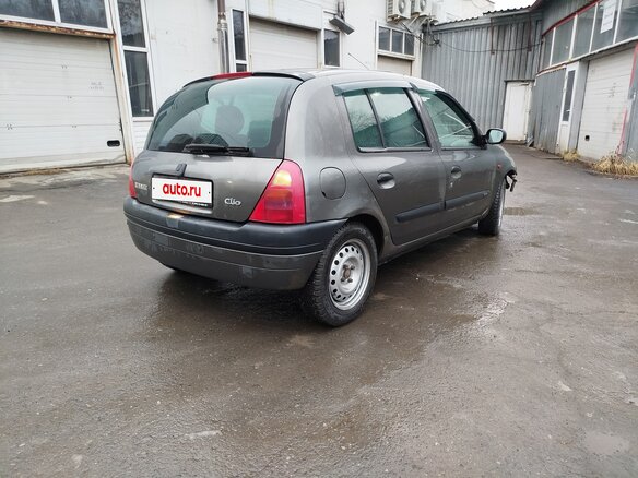 2001 Renault Clio II, серый, 120000 рублей - вид 2