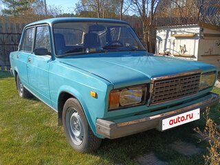 2001 Lada (ВАЗ) 2107, голубой, 450000 рублей, вид 3