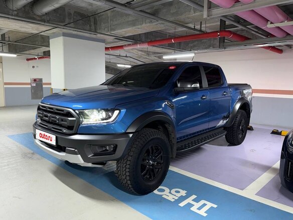 2022 Ford Ranger Raptor T6 Рестайлинг 2, синий, 6000000 рублей - вид 2