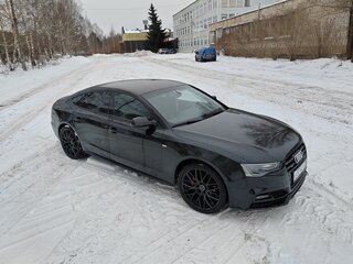 2016 Audi A5 I (8T) Рестайлинг, чёрный, 1650000 рублей, вид 3