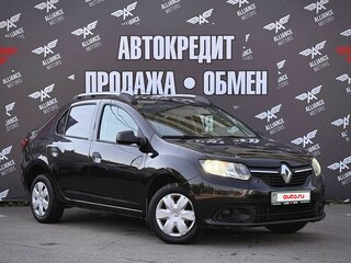 2017 Renault Logan II, чёрный, 680000 рублей, вид 1