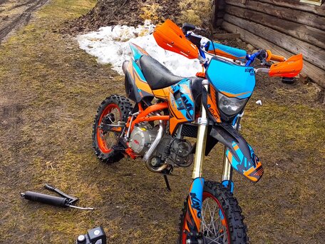 2023 Kayo Evolution YX140EM, оранжевый, 90000 рублей, вид 5