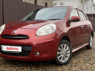 2013 Nissan March IV (K13), красный, 610000 рублей, вид 1