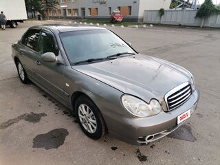 2004 Hyundai Sonata IV (EF) Рестайлинг, серый, 349000 рублей, вид 3