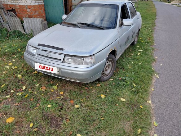 2006 Lada (ВАЗ) 2110, серебристый, 96000 рублей