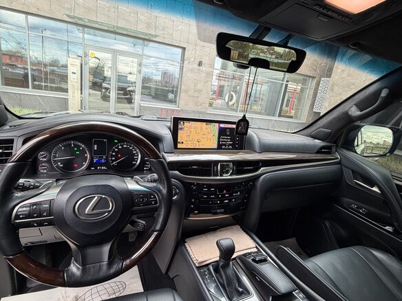 2017 Lexus LX 450d III Рестайлинг 2, чёрный, 7500000 рублей - вид 22