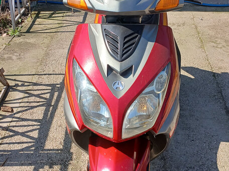2009 Atlant 50cc, красный, 45000 рублей, вид 3