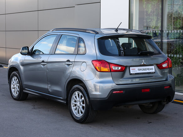 2012 Mitsubishi ASX I, серый, 649000 рублей - вид 6