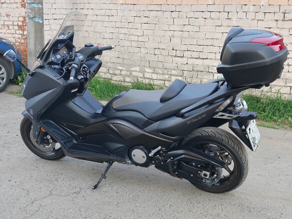 2012 Yamaha TMAX, серый, 580000 рублей - вид 4