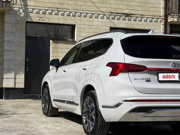 2021 Hyundai Santa Fe IV Рестайлинг, белый - вид 11