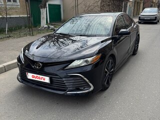 2019 Toyota Camry VIII (XV70), чёрный, 1640000 рублей, вид 1