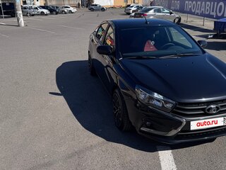 2019 Lada (ВАЗ) Vesta I, чёрный, 1130000 рублей, вид 3