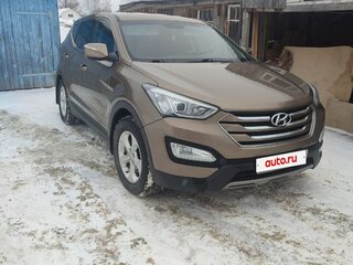 2013 Hyundai Santa Fe III, золотистый, 1630000 рублей, вид 4
