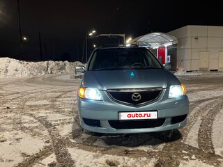 2003 Mazda MPV II (LW), голубой, 399999 рублей, вид 1