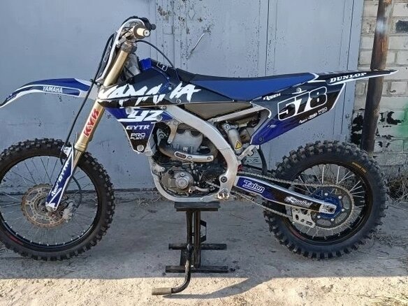 2016 Yamaha YZ450F, синий, 410000 рублей - вид 2