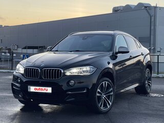 2015 BMW X6 M50d II (F16), чёрный, 3900000 рублей, вид 2