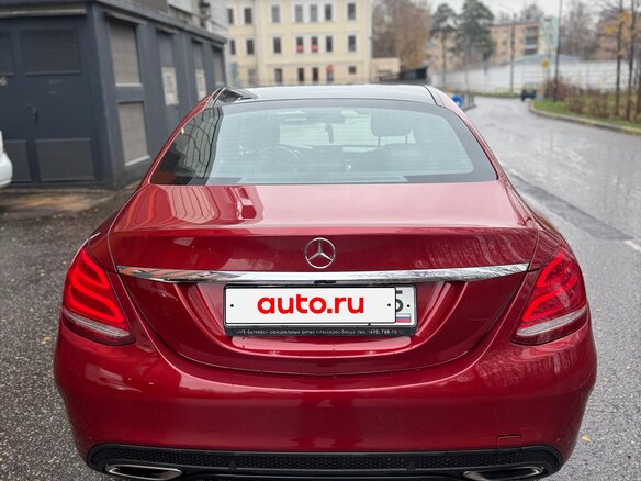 2017 Mercedes-Benz C-Класс 180 9G-TRONIC IV (W205), красный, 1900000 рублей - вид 7