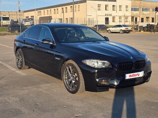 2013 BMW 5 серии 520d VI (F10/F11/F07) Рестайлинг, чёрный, 2065000 рублей, вид 3
