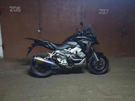 2017 Honda VFR 800X (Crossrunner), чёрный, 830000 рублей, вид 1