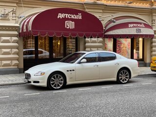 2008 Maserati Quattroporte S V Рестайлинг, белый, 3499000 рублей, вид 4