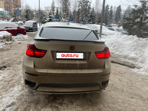 2011 BMW X6 35i 8-speed I (E71), белый - вид 3