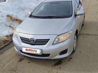 2008 Toyota Corolla X (E140, E150), серебристый, 610000 рублей, вид 2