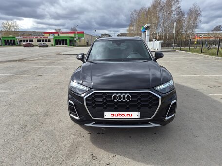 2021 Audi Q5 45 TFSI II (FY) Рестайлинг, чёрный, 4060000 рублей, вид 1