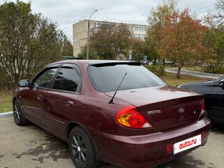2007 Kia Spectra I Рестайлинг 2, красный, 350000 рублей, вид 4