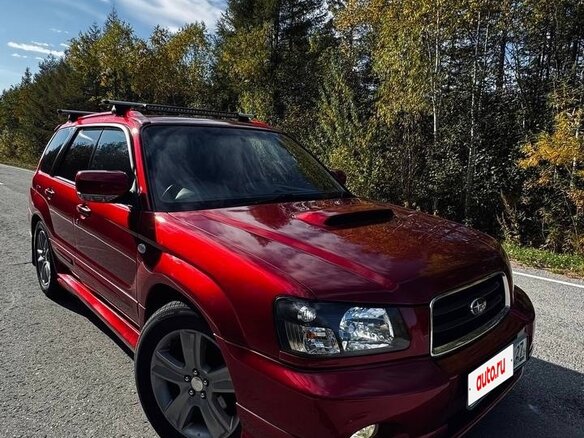 2003 Subaru Forester II, красный, 800000 рублей - вид 1