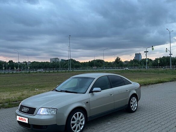 2002 Audi A6 II (C5) Рестайлинг, золотистый, 600000 рублей - вид 3
