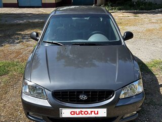 2005 Hyundai Accent ТагАЗ II, серый, 410000 рублей, вид 2