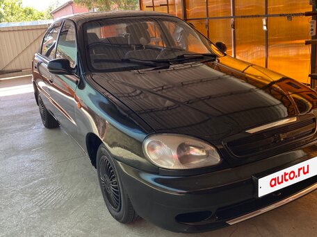 2007 Chevrolet Lanos I, чёрный, 230000 рублей, вид 4